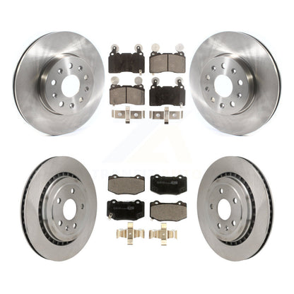 [Avant et Arrière] Disque et plaquette de frein pour 2016 Chevrolet Camaro With Brembo Brakes K8T-104466