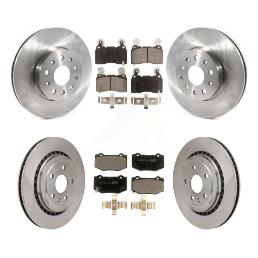 [Avant et Arrière] Disque et plaquette de frein pour 2016 Chevrolet Camaro With Brembo Brakes K8T-104466