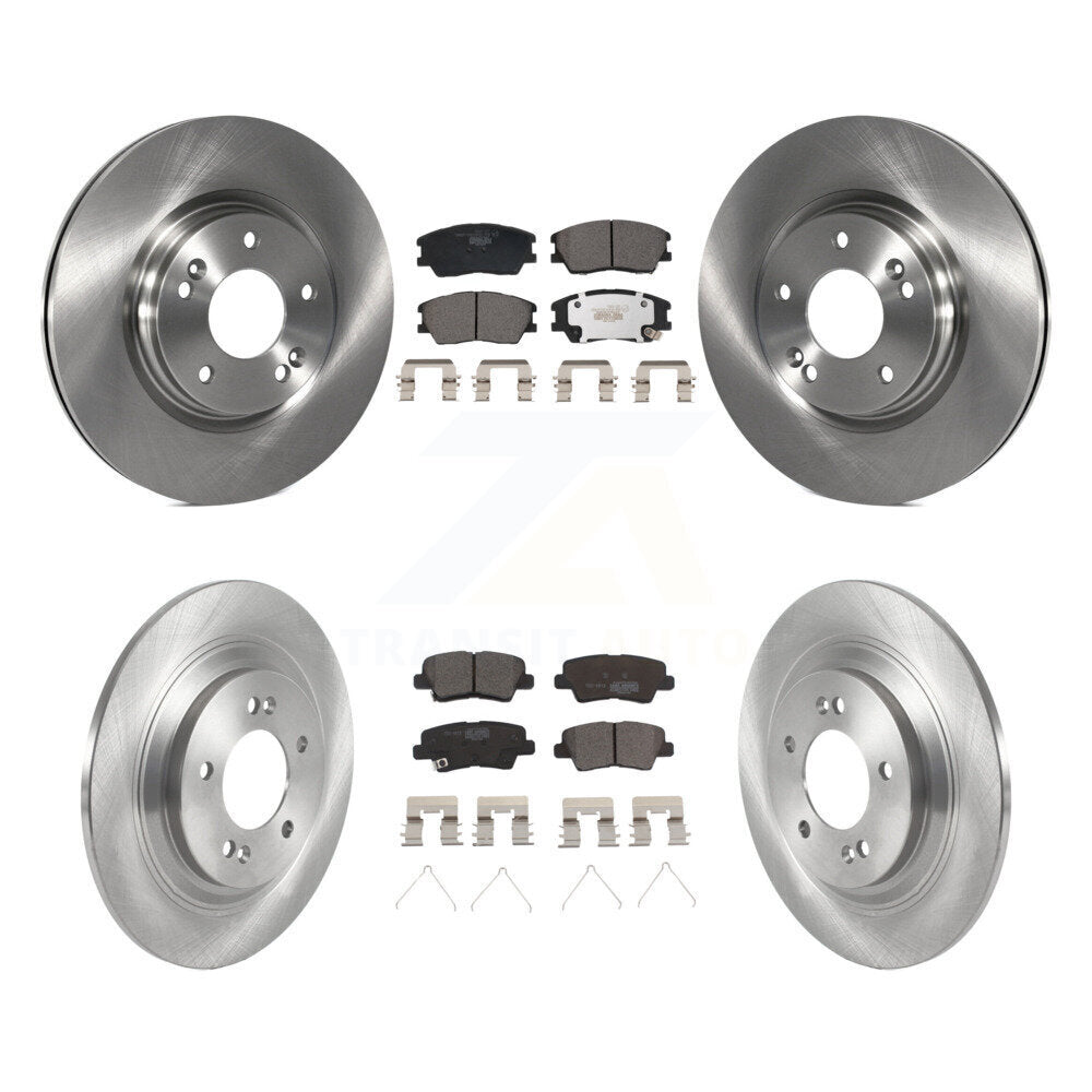 [Avant et Arrière] Disque et plaquette de frein pour 2020-2023 Kia Soul EV K8T-104470