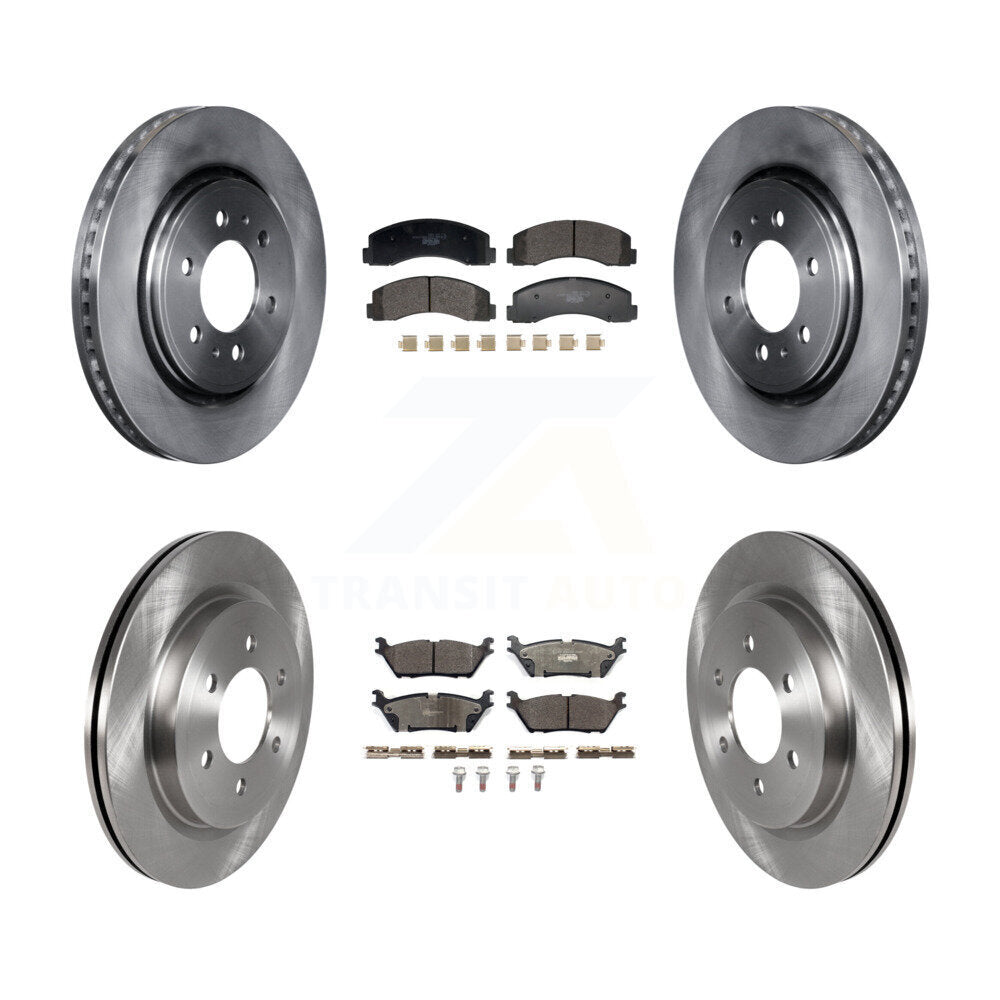 [Avant et Arrière] Disque et plaquette de frein pour Ford F-150 Expedition Lincoln Navigator K8T-104472