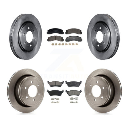 [Avant et Arrière] Disque et plaquette de frein pour 2018-2020 Ford F-150 With Manual Parking K8T-104473