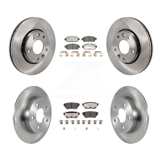 [Avant et Arrière] Disque et plaquette de frein pour 21-23 Nissan Kicks SV SR with Disc rear brakes K8T-104477