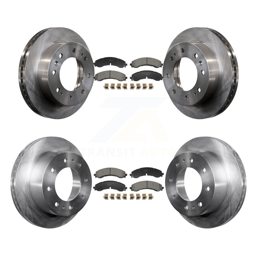 [Avant et Arrière] Disque et plaquette de frein pour GMC Chevrolet Sierra 2500 HD Silverado 3500 K8T-104481