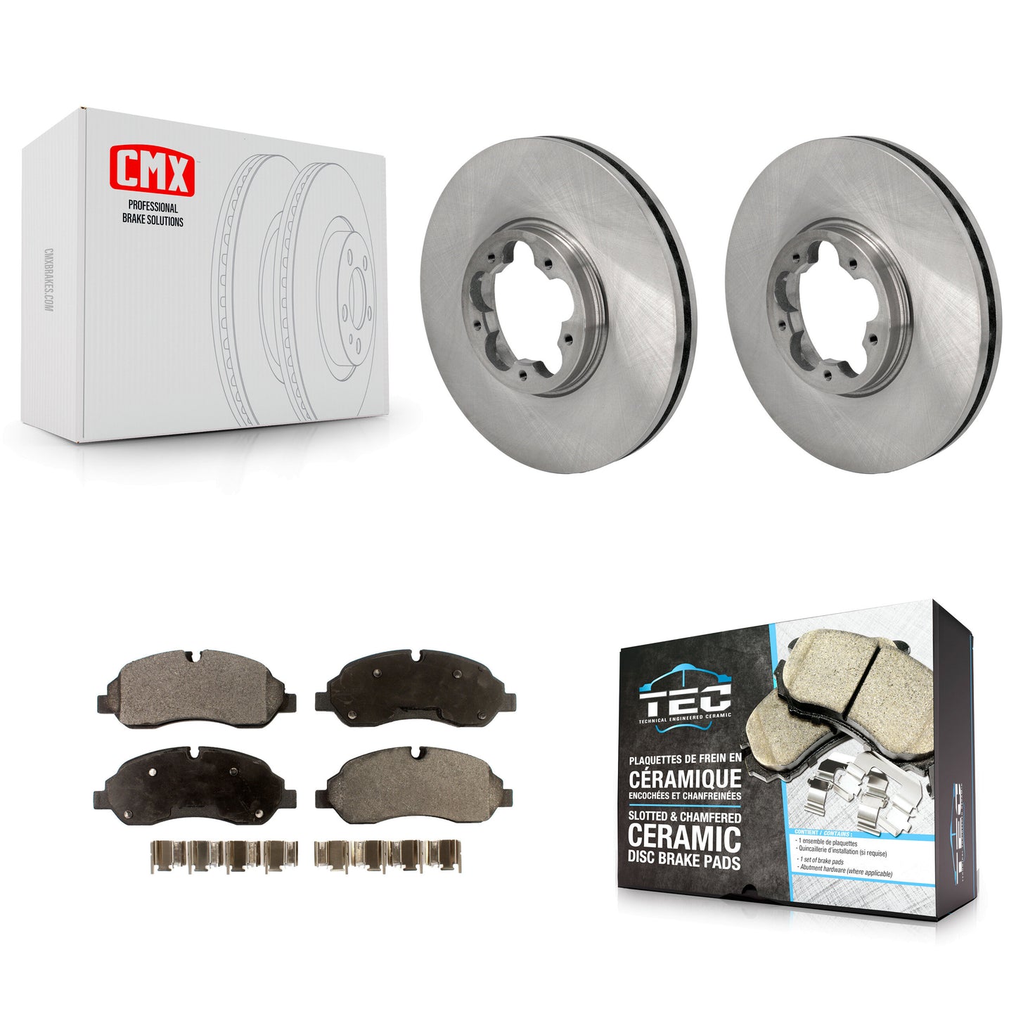 [Avant] Disque et plaquette de frein pour Ford Transit-250 Transit-150 Transit-350 K8T-104499