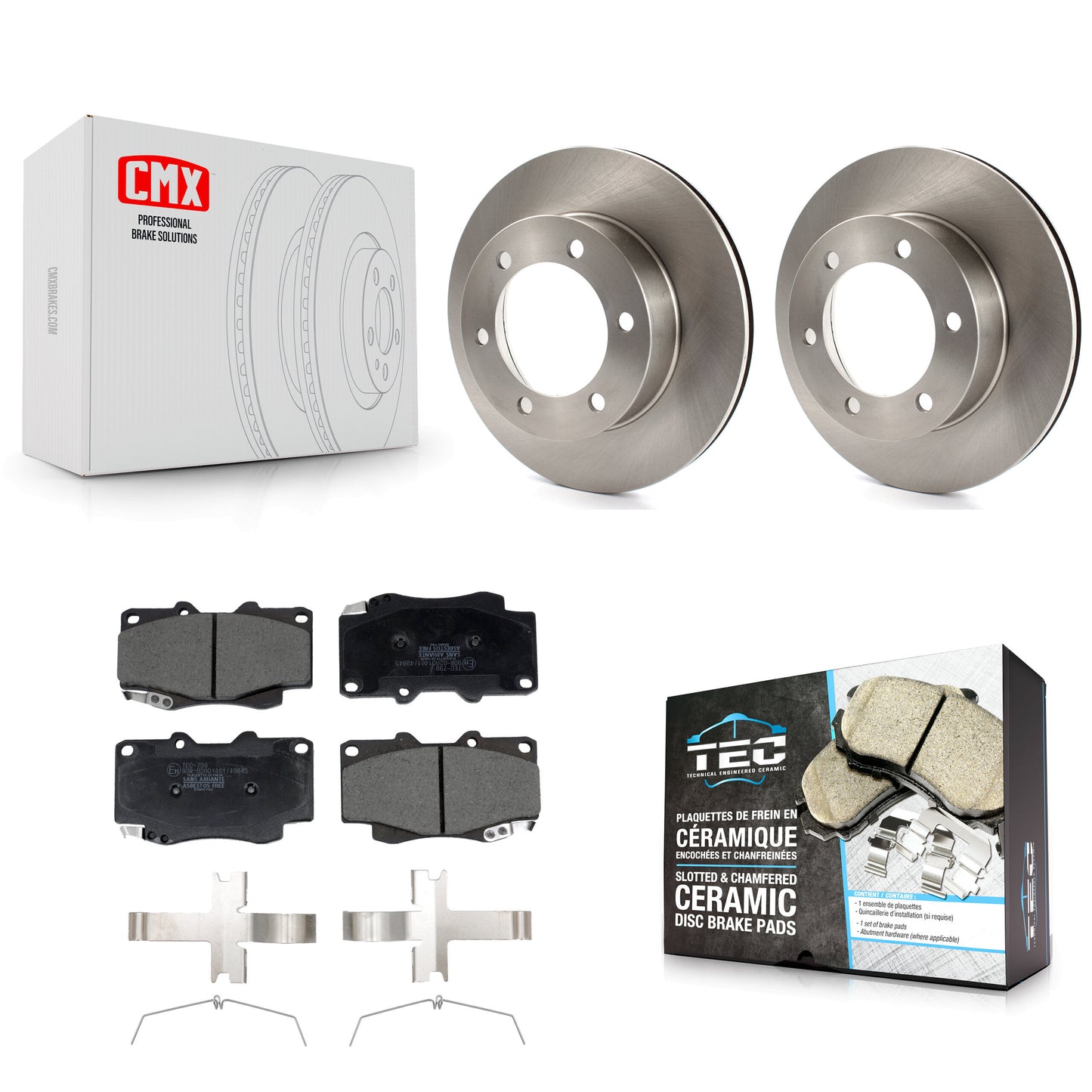 [Avant] Disque et plaquette de frein pour Toyota Tacoma K8T-104501