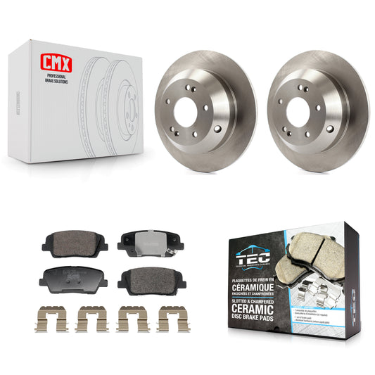 [Arrière] Disque et plaquette de frein pour Hyundai Santa Fe Sport Kia Sorento XL K8T-104522
