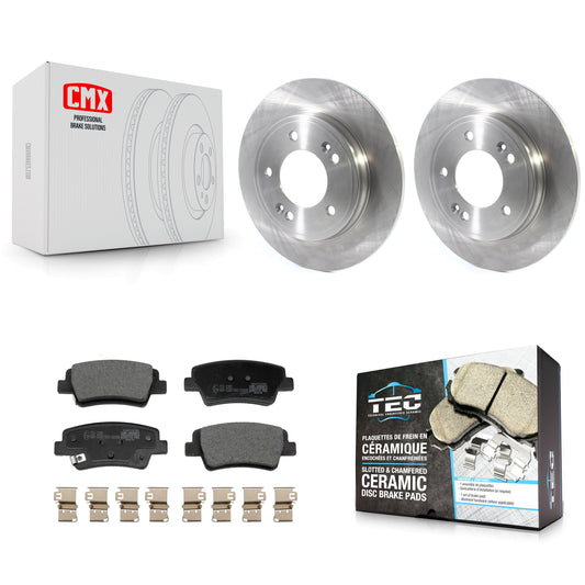 [Arrière] Disque et plaquette de frein pour Hyundai Elantra Kia Niro With Manual Parking K8T-104526