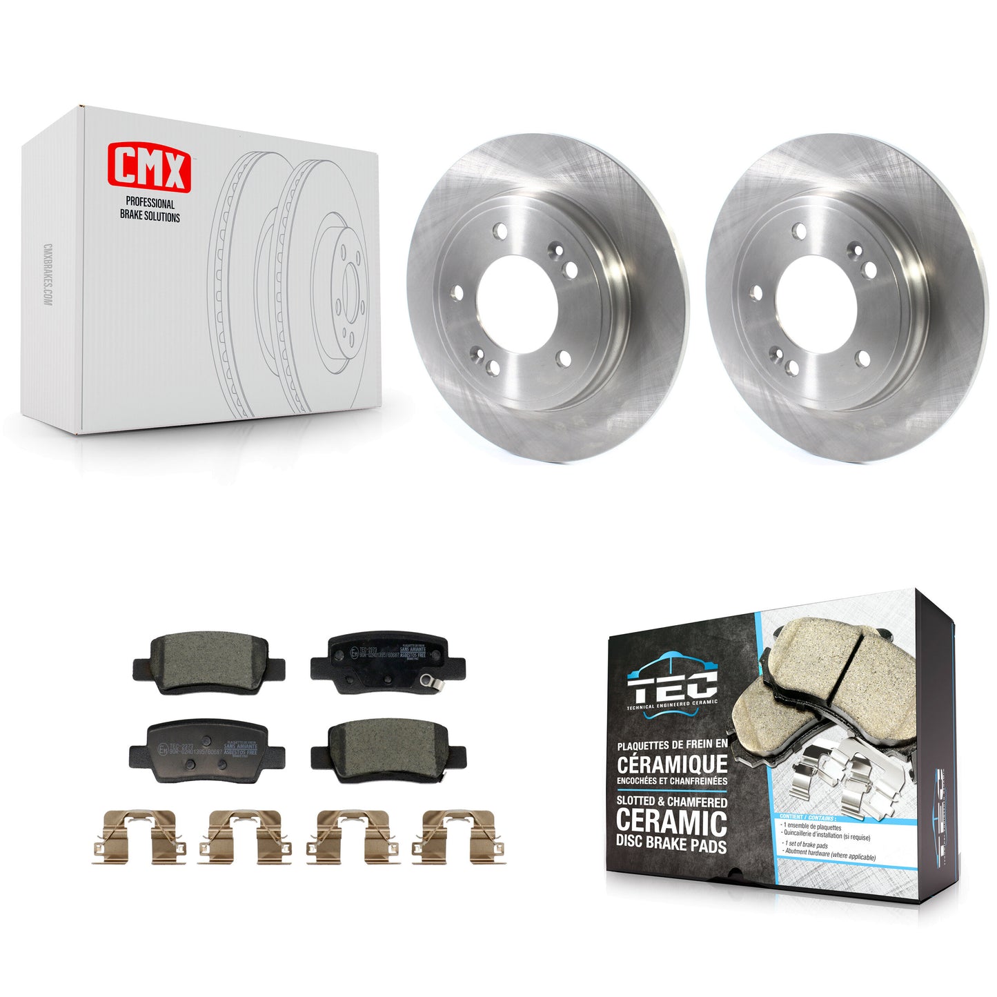 [Arrière] Disque et plaquette de frein pour 21-24 Hyundai Elantra With Electric Parking K8T-104527