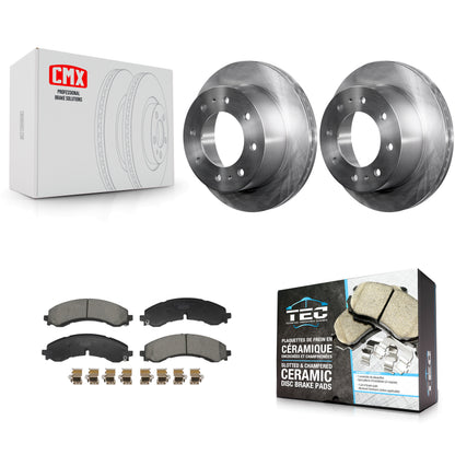 [Arrière] Disque et plaquette de frein pour GMC Chevrolet Sierra 2500 HD Silverado 3500 K8T-104531