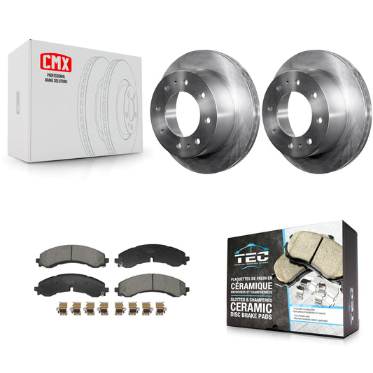 [Arrière] Disque et plaquette de frein pour GMC Chevrolet Sierra 2500 HD Silverado 3500 K8T-104531