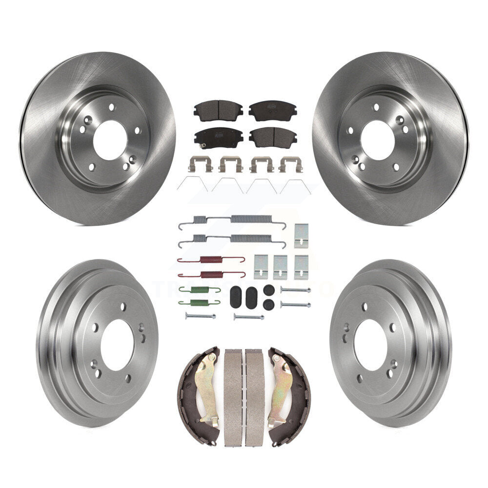 [Avant et Arrière] Disque et plaquette de frein pour 2017-2020 Hyundai Elantra 1.6L K8T-104538