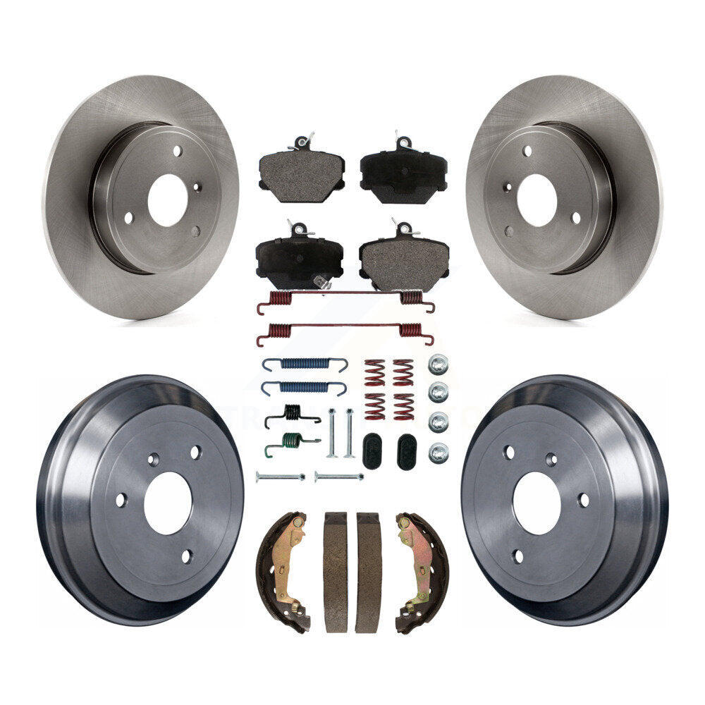 [Avant et Arrière] Disque et plaquette de frein pour Smart Fortwo K8T-104541