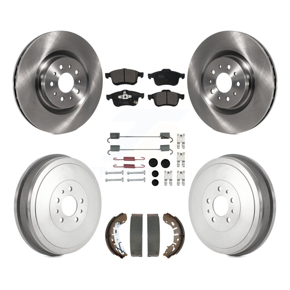 [Avant et Arrière] Disque et plaquette de frein pour 2015-2021 Ram ProMaster City K8T-104543