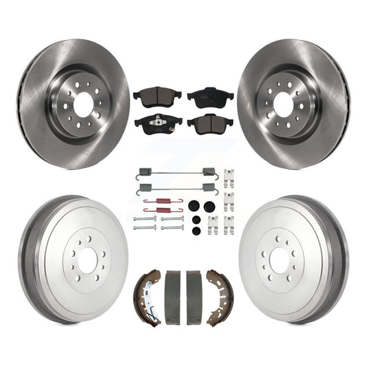 [Avant et Arrière] Disque et plaquette de frein pour 2015-2021 Ram ProMaster City K8T-104543