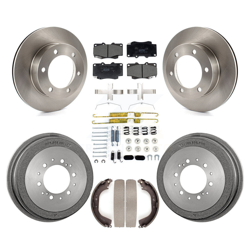 [Avant et Arrière] Disque et plaquette de frein pour Toyota Tacoma With 6 Lug Wheels K8T-104546