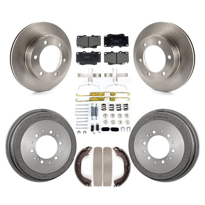 [Avant et Arrière] Disque et plaquette de frein pour Toyota Tacoma With 6 Lug Wheels K8T-104546