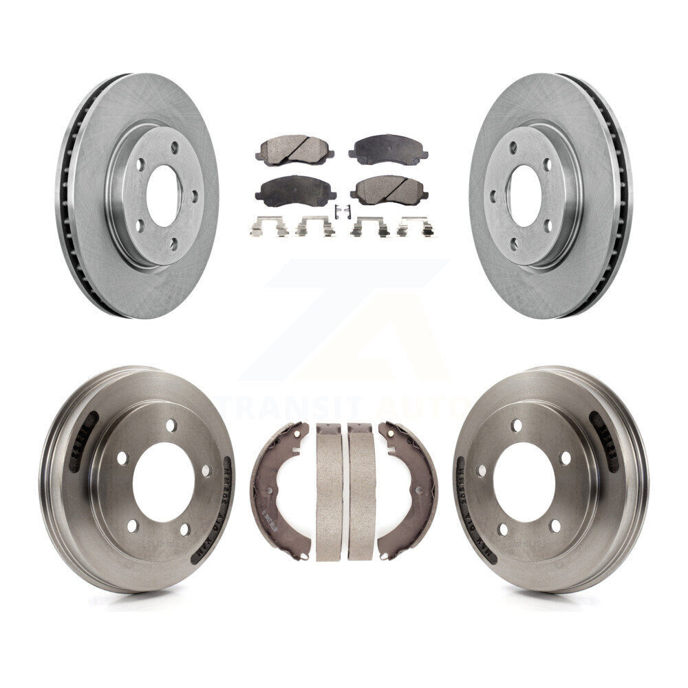 [Avant et Arrière] Disque et plaquette de frein pour Mitsubishi Lancer K8T-104553