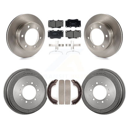 [Avant et Arrière] Disque et plaquette de frein pour 2000-2002 Toyota Tacoma With 6 Lug Wheels K8T-104558
