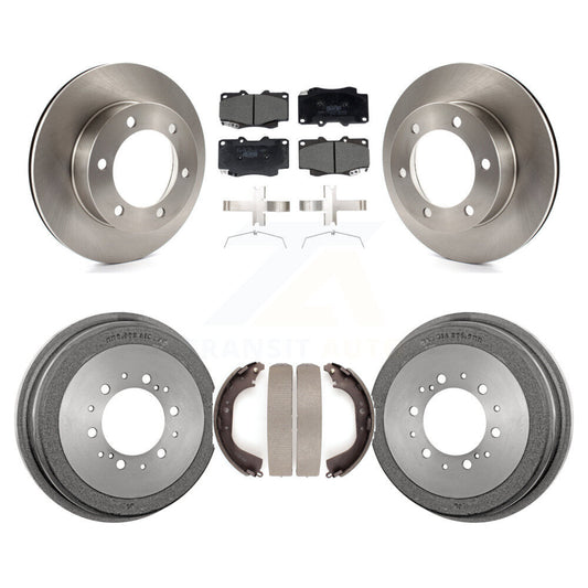 [Avant et Arrière] Disque et plaquette de frein pour 2000-2002 Toyota Tacoma With 6 Lug Wheels K8T-104558