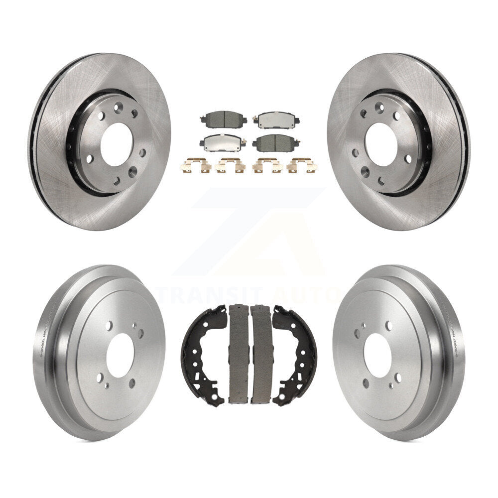 [Avant et Arrière] Disque et plaquette de frein pour Nissan Kicks SV SR with Disc rear brakes K8T-104561