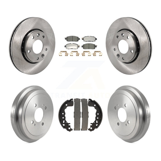 [Avant et Arrière] Disque et plaquette de frein pour Nissan Kicks SV SR with Disc rear brakes K8T-104561