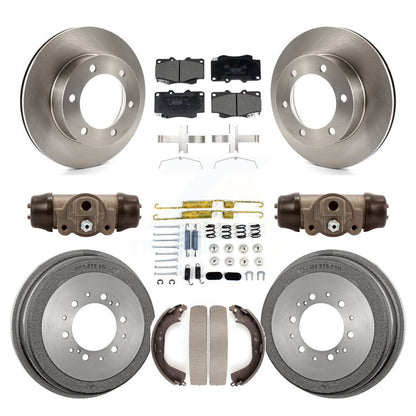 [Avant et Arrière] Disque et plaquette de frein pour Toyota Tacoma With 6 Lug Wheels K8T-104568