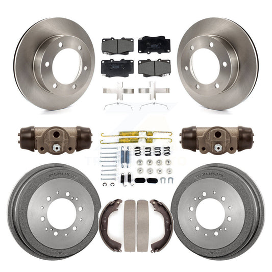 [Avant et Arrière] Disque et plaquette de frein pour Toyota Tacoma With 6 Lug Wheels K8T-104568