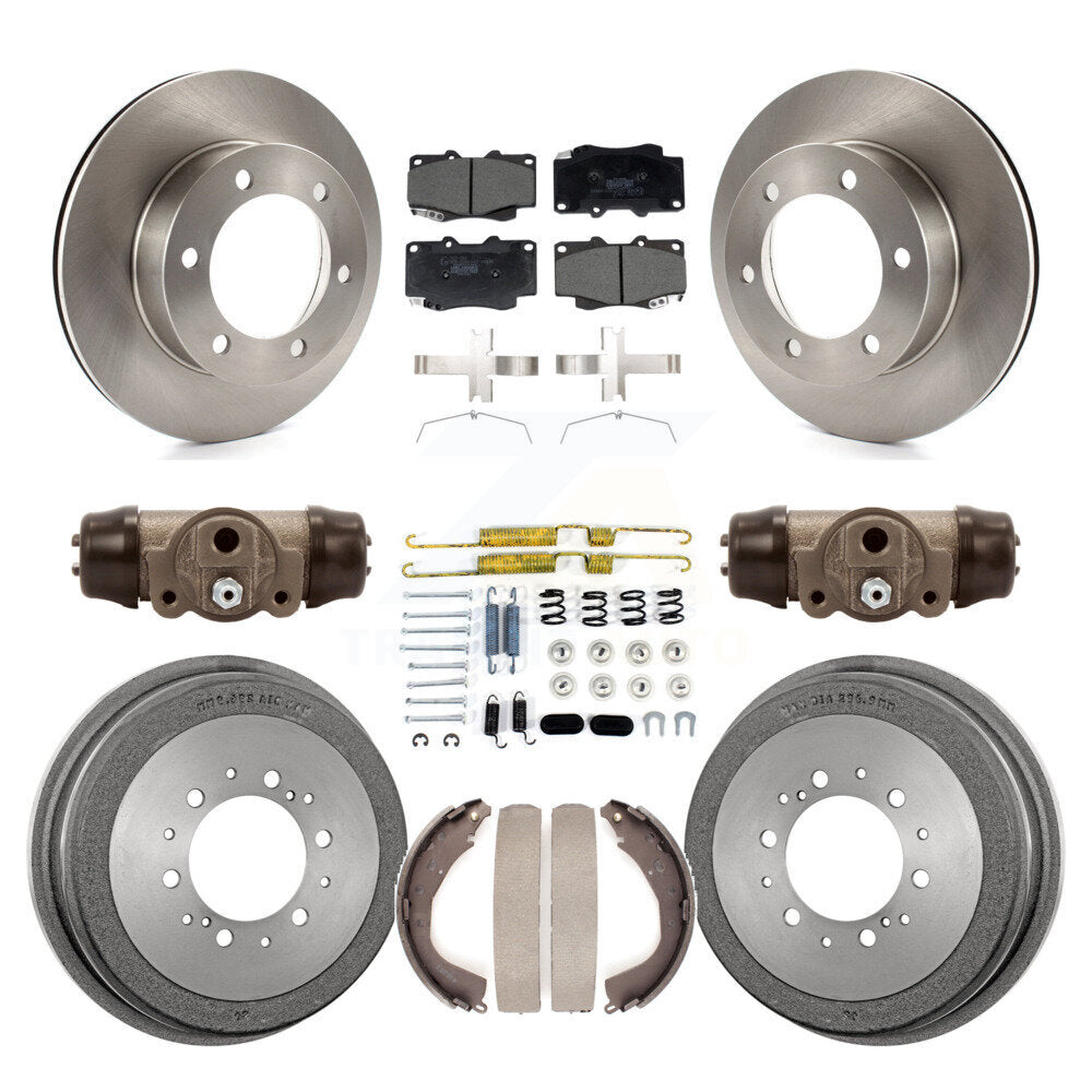 [Avant et Arrière] Disque et plaquette de frein pour Toyota Tacoma K8T-104569