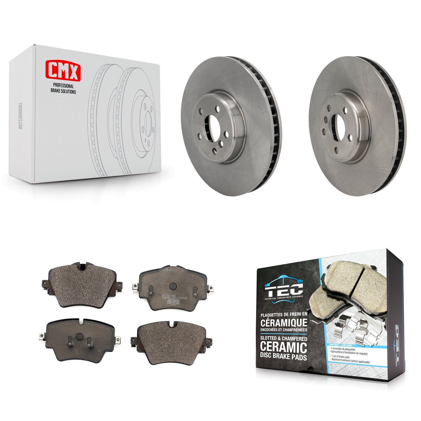 [Avant] Disque et plaquette de frein pour 2021 Toyota GR Supra 2.0L With 4 Piston Caliper K8T-104578