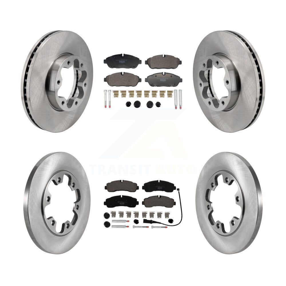 [Avant et Arrière] Disque et plaquette de frein pour 20-21 Ford Transit-350 AWD With 6 Lug Wheels K8T-104585