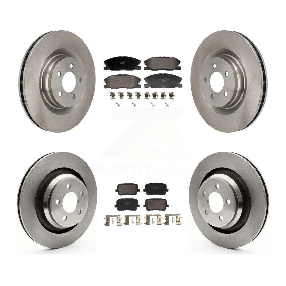 [Avant et Arrière] Disque et plaquette de frein pour Dodge Charger With 370mm Diameter Rotor K8T-104594