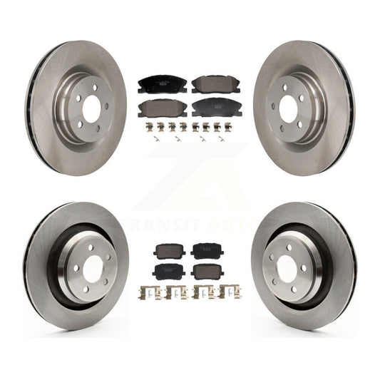 [Avant et Arrière] Disque et plaquette de frein pour Dodge Charger With 370mm Diameter Rotor K8T-104594