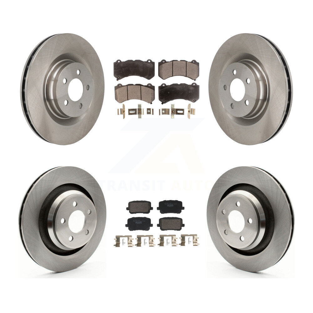 [Avant et Arrière] Disque et plaquette de frein pour Dodge Charger With 370mm Diameter Rotor K8T-104598