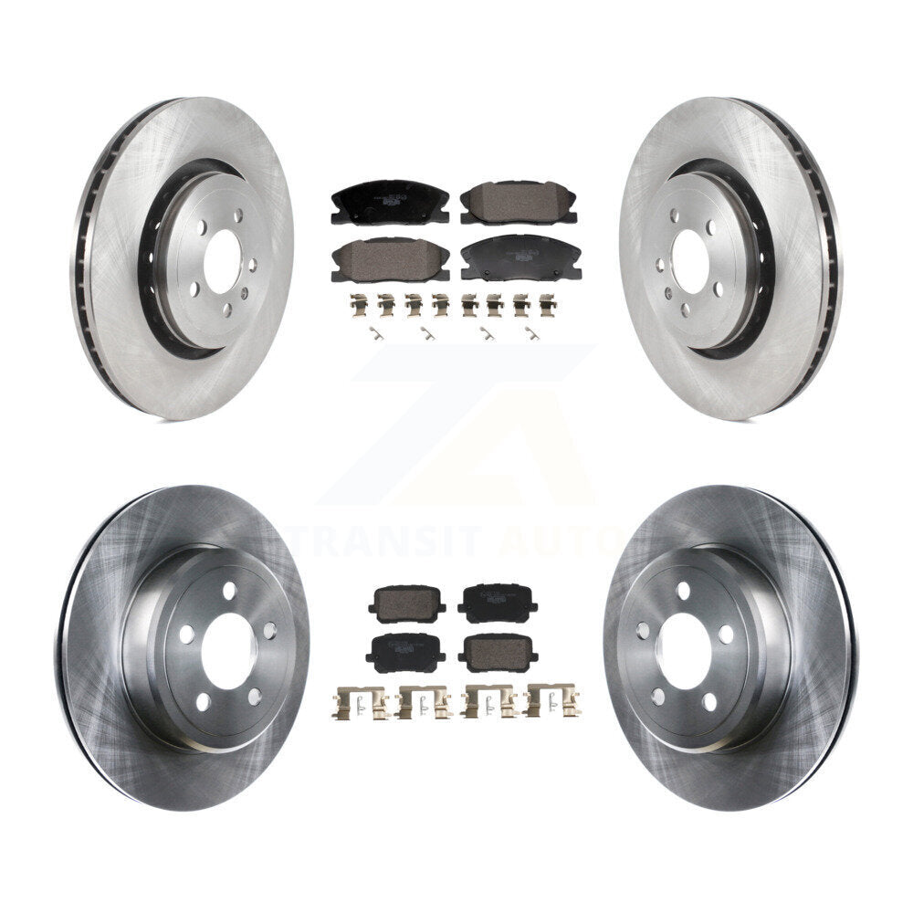 [Avant et Arrière] Disque et plaquette de frein pour Dodge Charger With 370mm Diameter Rotor K8T-104599