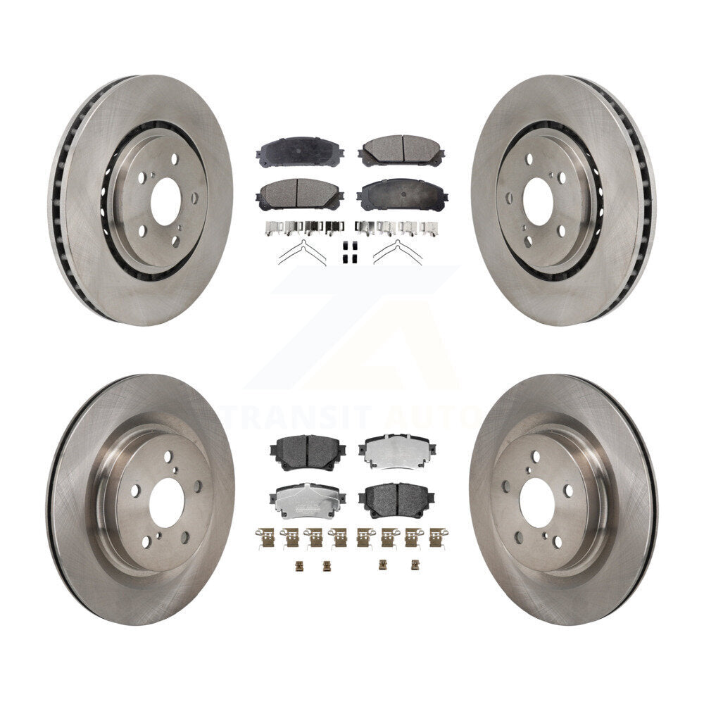 [Avant et Arrière] Disque et plaquette de frein pour Toyota Sienna RAV4 Prime bZ4X Subaru Solterra K8T-104603