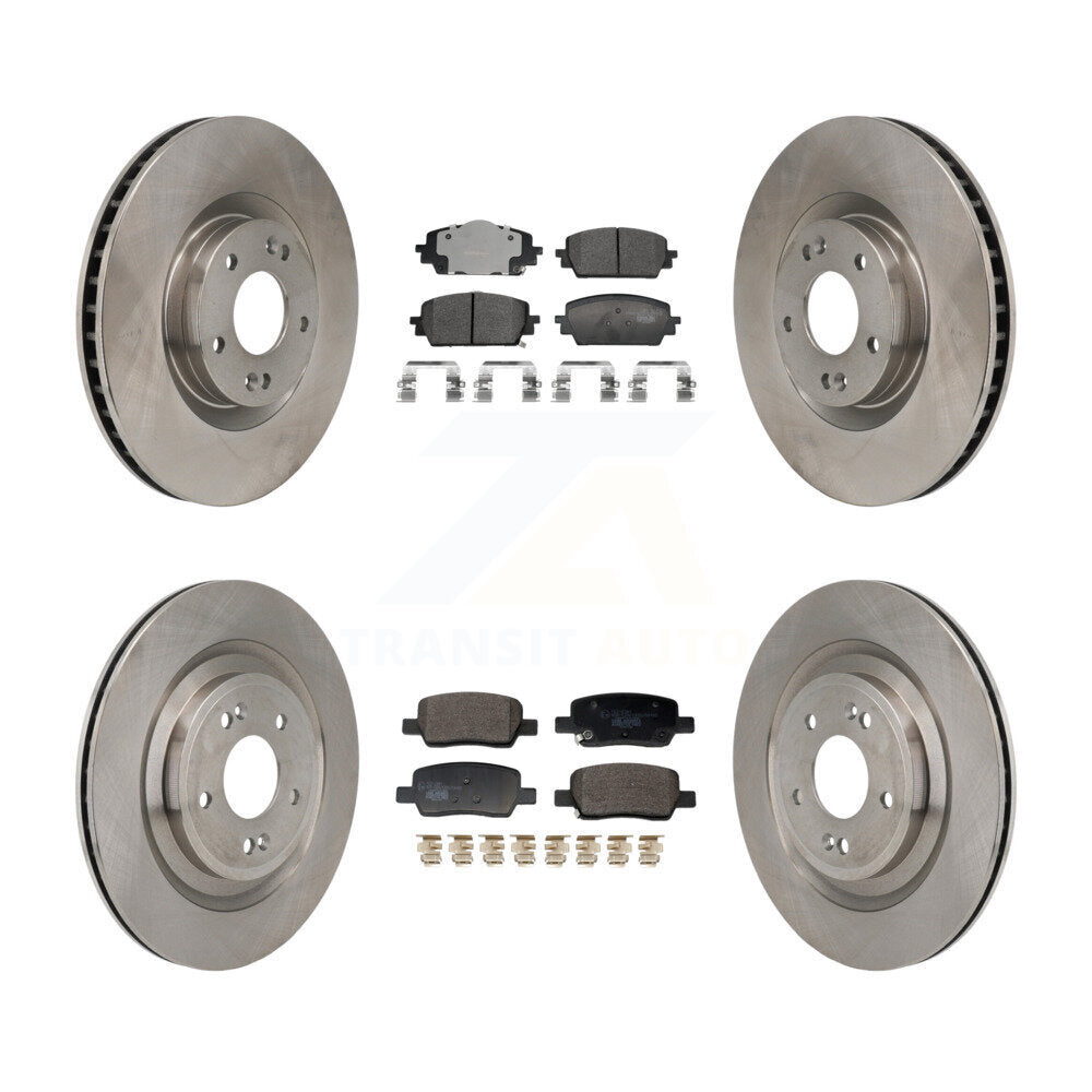 [Avant et Arrière] Disque et plaquette de frein pour Hyundai Santa Fe Kia Sorento K8T-104606