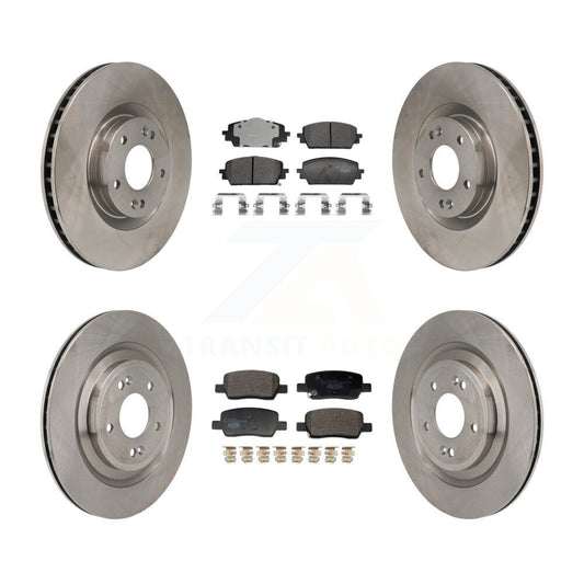 [Avant et Arrière] Disque et plaquette de frein pour Hyundai Santa Fe Kia Sorento K8T-104606