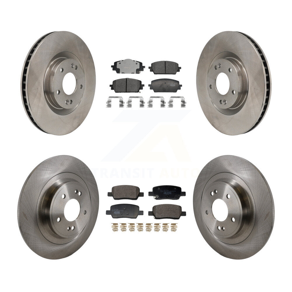 [Avant et Arrière] Disque et plaquette de frein pour Hyundai Santa Cruz Kia Sorento K8T-104607
