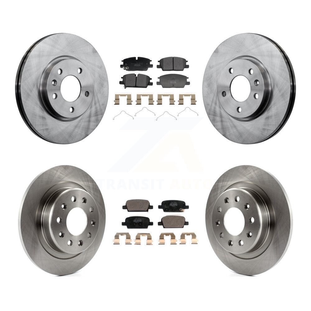 [Avant et Arrière] Disque et plaquette de frein pour Chevrolet Malibu With Manual Parking K8T-104616