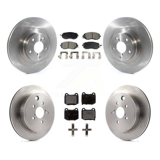 [Avant et Arrière] Disque et plaquette de frein pour 2017 Subaru BRZ Without Brembo Brakes K8T-104624