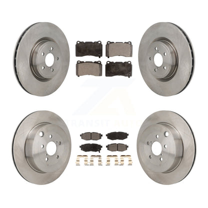 [Avant et Arrière] Disque et plaquette de frein pour 2017 Subaru BRZ Base With Brembo Brakes K8T-104625