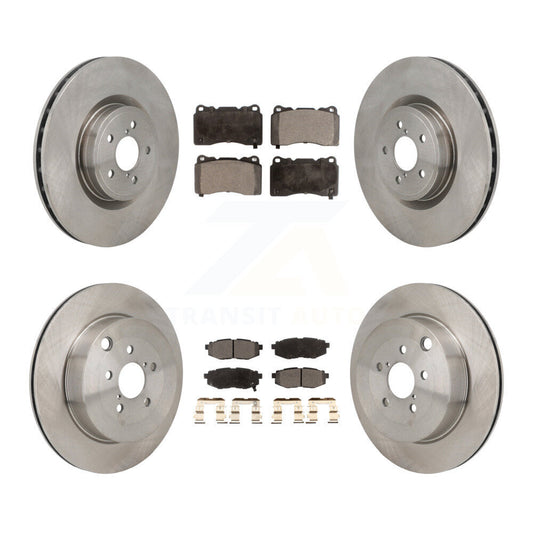[Avant et Arrière] Disque et plaquette de frein pour 2017 Subaru BRZ Base With Brembo Brakes K8T-104625