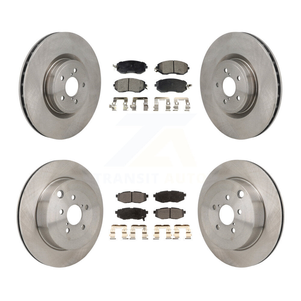 [Avant et Arrière] Disque et plaquette de frein pour 2019 Toyota 86 Base GT With Brembo Brakes K8T-104627