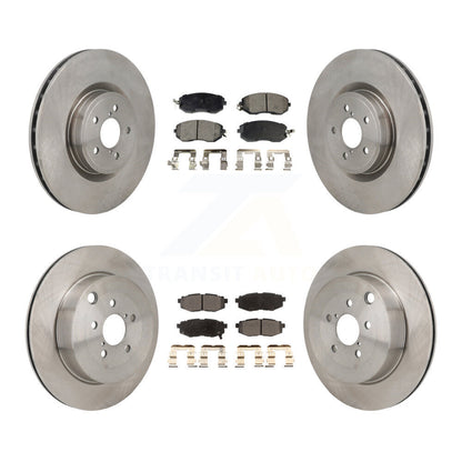 [Avant et Arrière] Disque et plaquette de frein pour 2019 Toyota 86 Base GT With Brembo Brakes K8T-104627