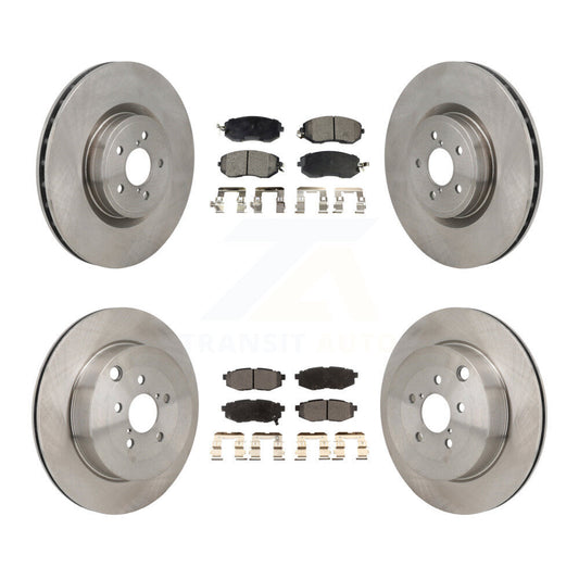 [Avant et Arrière] Disque et plaquette de frein pour 2019 Toyota 86 Base GT With Brembo Brakes K8T-104627