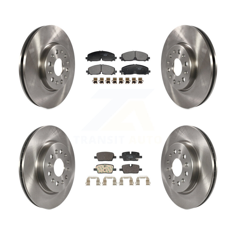 [Avant et Arrière] Disque et plaquette de frein pour Chevrolet Traverse Blazer GMC Acadia Buick K8T-104645