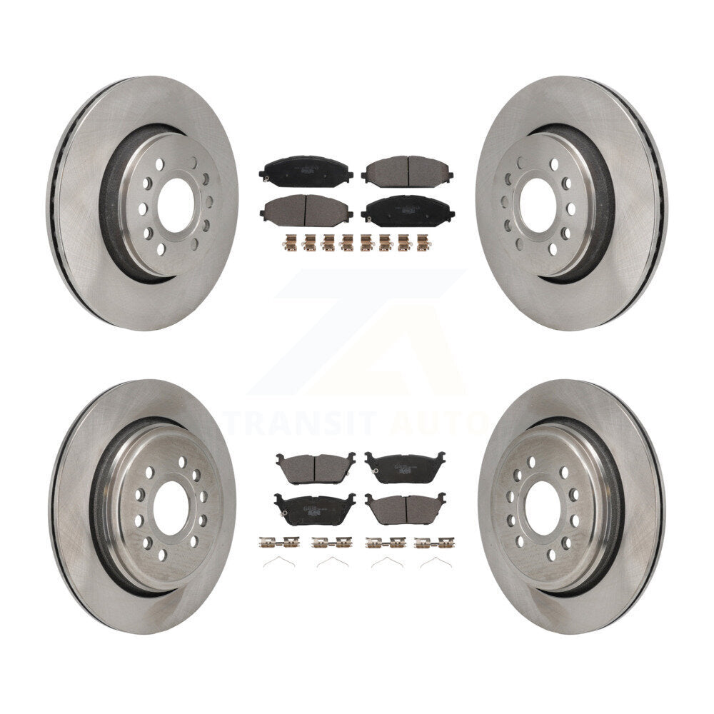 [Avant et Arrière] Disque et plaquette de frein pour Ram 1500 Jeep Wagoneer Grand L K8T-104648
