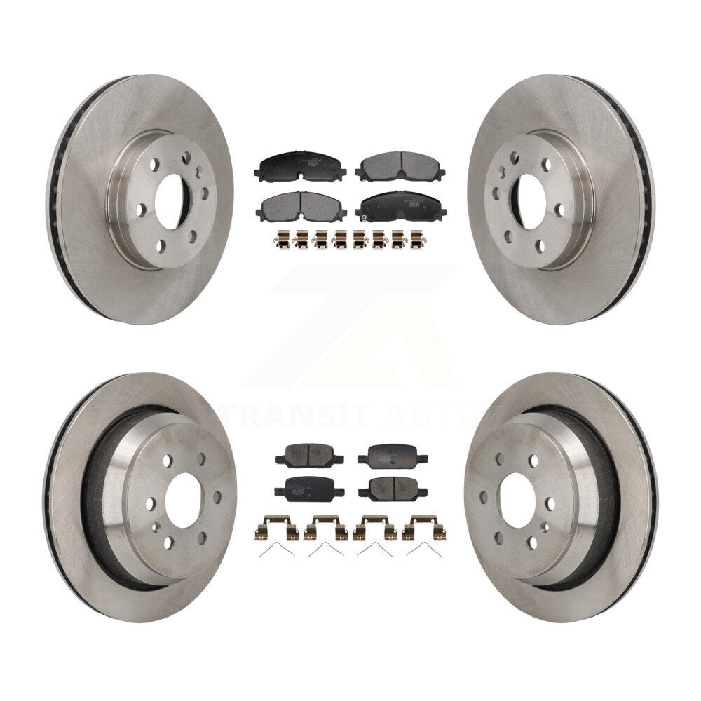 [Avant et Arrière] Disque et plaquette de frein pour 2021-2022 Chevrolet Colorado GMC Canyon K8T-104655