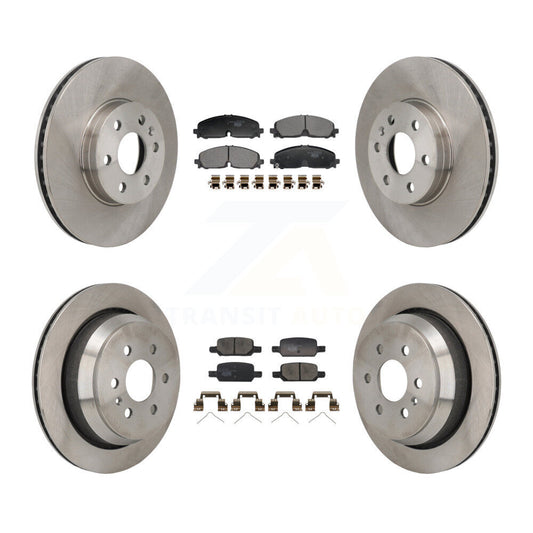 [Avant et Arrière] Disque et plaquette de frein pour 2021-2022 Chevrolet Colorado GMC Canyon K8T-104655