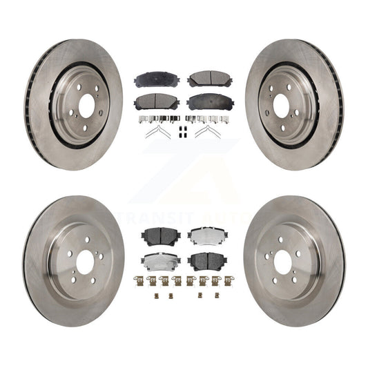 [Avant et Arrière] Disque et plaquette de frein pour 2020-2022 Toyota Highlander K8T-104658